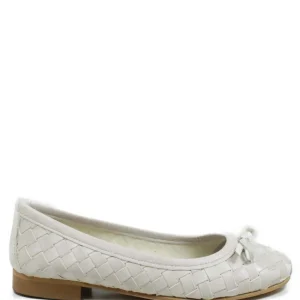 Ballerine | Personal Ballerine in Pelle Intrecciata "ETOILE" - Beige