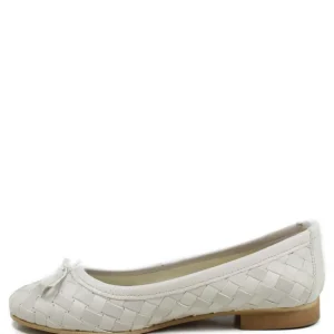 Ballerine | Personal Ballerine in Pelle Intrecciata "ETOILE" - Beige