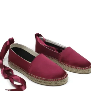 Espadrillas | Mañana Espadrillas Basse in Raso Da Donna "151" - Bordeaux