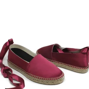 Espadrillas | Mañana Espadrillas Basse in Raso Da Donna "151" - Bordeaux