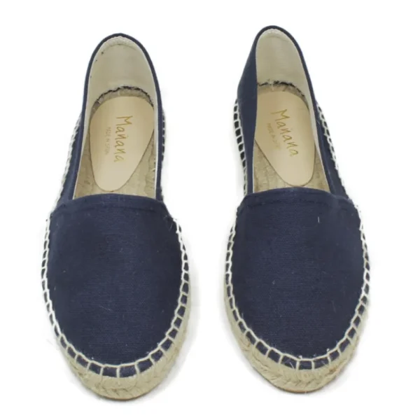Espadrillas | Mañana Espadrillas Basse in Tela Unisex  "110" - Blu