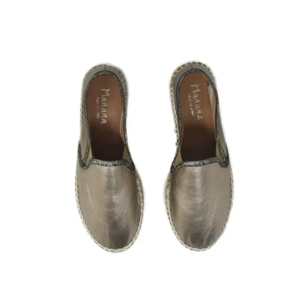 Espadrillas | Mañana Espadrillas Slip on Platform Da Donna "212" - Laminato Bronzo LaminatoBronzo