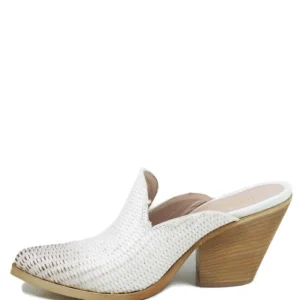 Sabot | Scarpe Con Tacco | Personal Sabot Texani con Tacco Alto "DEBRA" - Rafia Beige