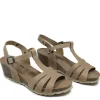 Sandali Con Zeppa | Mañana Sandali in Pelle con Zeppa Media Comfort Fit "Sprinter" - Sabbia