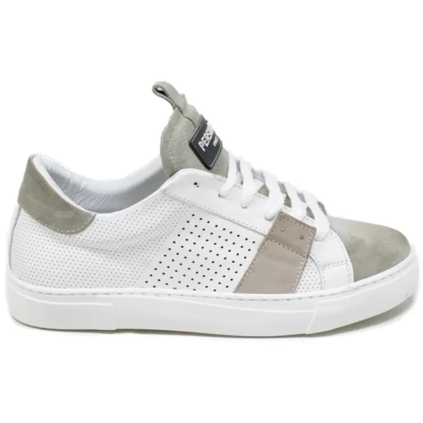 Sneakers | Personal Sneakers traforate da donna "AXEL" - /Taupe Bianco