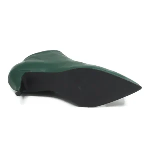 Stivali Con Tacco | Tronchetti | Made in Italy Stivaletti Ankle Boots con tacchetto "155" - Nappa Verde