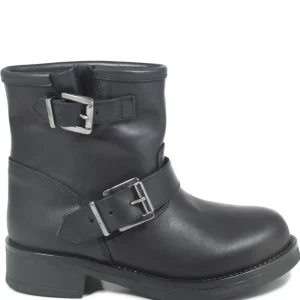 Stivali Invernali | Bikers Invernali | Personal Stivaletti Biker Boots Bassi "5000" - Nero