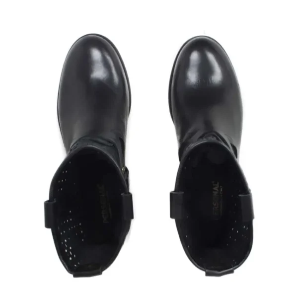Stivali Estivi | Bikers Estivi | Personal Stivaletti Biker Traforati con Cavigliera "Clode" - Nero