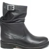 Stivali Estivi | Bikers Estivi | In Time Stivaletti Estivi Biker Boots "Soul/B" - Pelle Nero