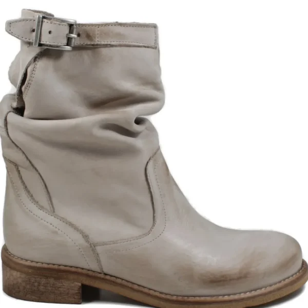 Stivali Estivi | Bikers Estivi | In Time Stivaletti Estivi Biker Boots "Soul/B" - Taupe