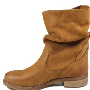 Stivali Estivi | Bikers Estivi | In Time Stivaletti Estivi Biker Boots "Soul/B" - Cuoio