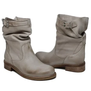 Stivali Estivi | Bikers Estivi | In Time Stivaletti Estivi Biker Boots "Soul/B" - Taupe