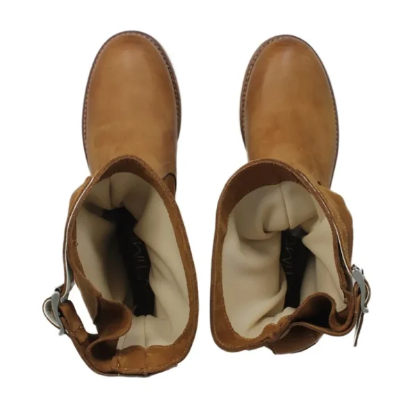 Stivali Estivi | Bikers Estivi | In Time Stivaletti Estivi Biker Boots "Soul/B" - Cuoio