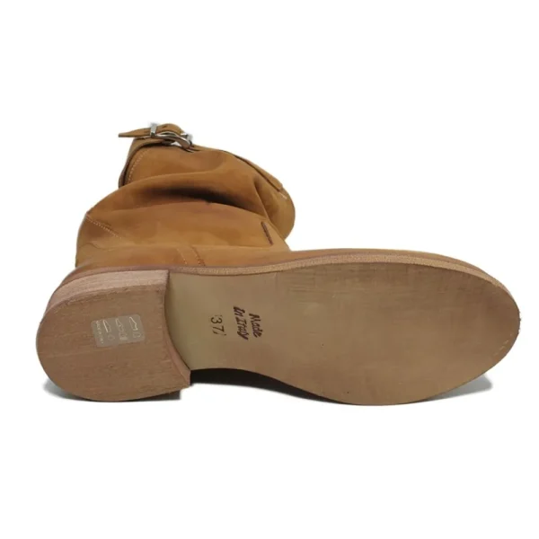 Stivali Estivi | Bikers Estivi | In Time Stivaletti Estivi Biker Boots "Soul/B" - Cuoio