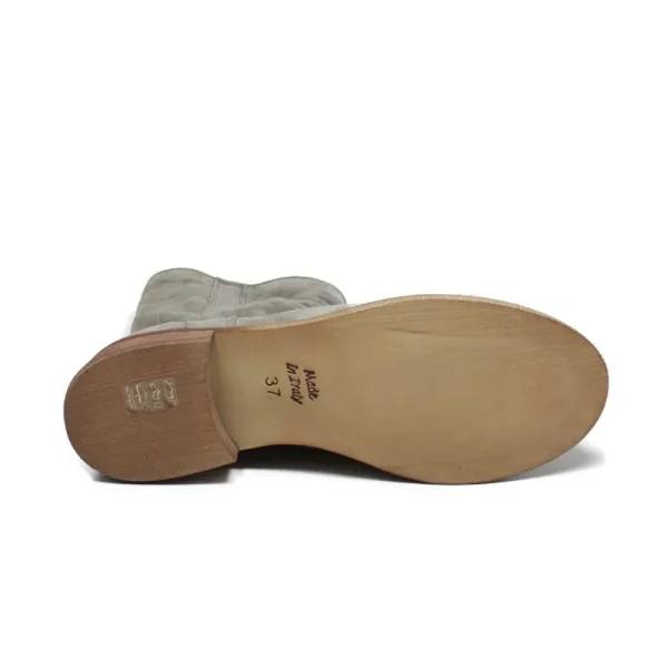 Stivali Estivi | Bikers Estivi | In Time Stivaletti Scamosciati "303B" - Taupe
