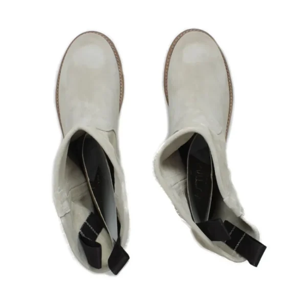 Stivali Estivi | Bikers Estivi | In Time Stivaletti Scamosciati "303B" - Beige