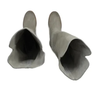 Stivali Estivi | Stivali E Scarpe Con Zeppa | Personal Stivali Alti con Zeppa Interna "Aida" - Camoscio Taupe