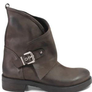 Stivali Invernali | Bikers Invernali | In Time Stivali Bassi Biker Boots Fibbia "MANTRA/B" - Testa di Moro TestadiMoro