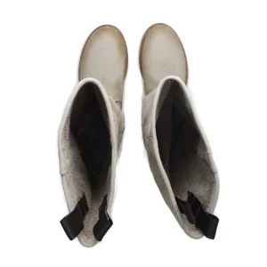 Stivali Estivi | Bikers Estivi | In Time Stivali Biker Alti Traforati "Flair" - Taupe
