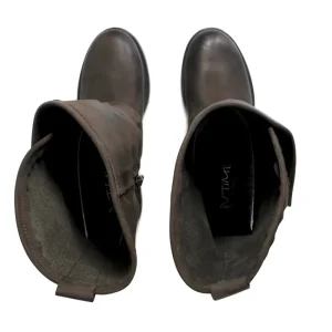 Stivali Invernali | Bikers Invernali | In Time Stivali Biker Boots con due fibbie "MANTRA/A" - Testa di Moro TestadiMoro