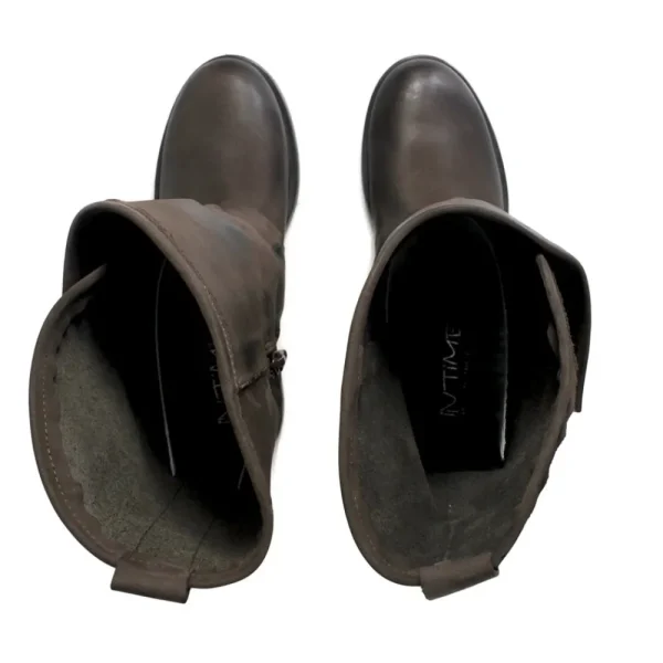 Stivali Invernali | Bikers Invernali | In Time Stivali Biker Boots con due fibbie "MANTRA/A" - Testa di Moro TestadiMoro
