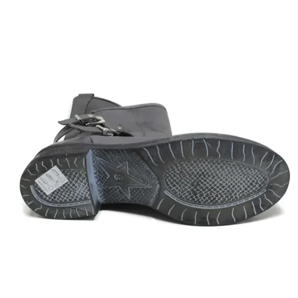 Stivali Invernali | Bikers Invernali | In Time Stivali Biker Boots con due fibbie "MANTRA/A" - Grigio