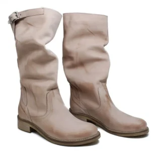 Stivali Estivi | Bikers Estivi | In Time Stivali Biker Boots Estivi "Soul/M" - Cipria