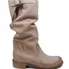 Bikers Estivi | Stivali Estivi | In Time Stivali Biker Boots Traforati Estivi "Bik/M" - Cipria