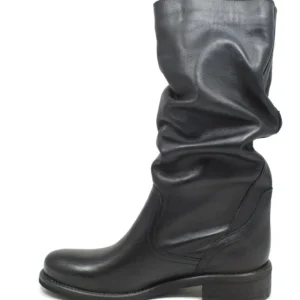 Stivali Estivi | Bikers Estivi | In Time Stivali Estivi Biker Boots "Soul/M" - Pelle Nero
