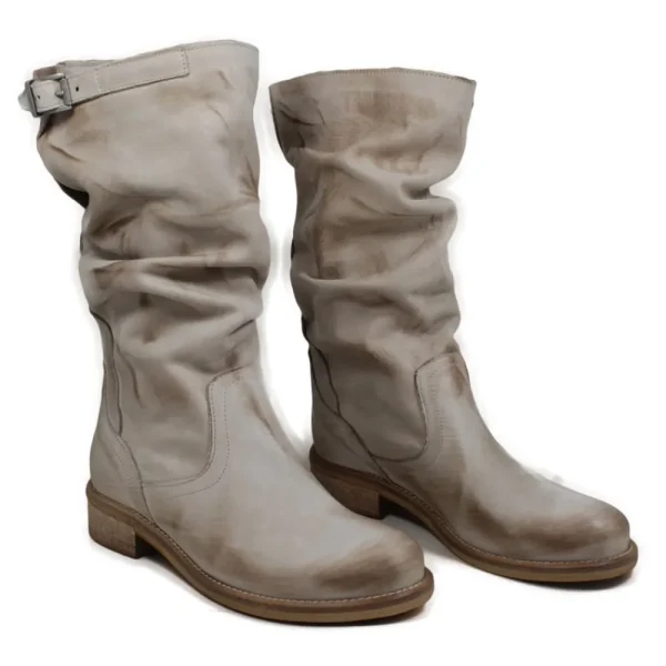 Stivali Estivi | Bikers Estivi | In Time Stivali Estivi Biker Boots "Soul/M" - Taupe
