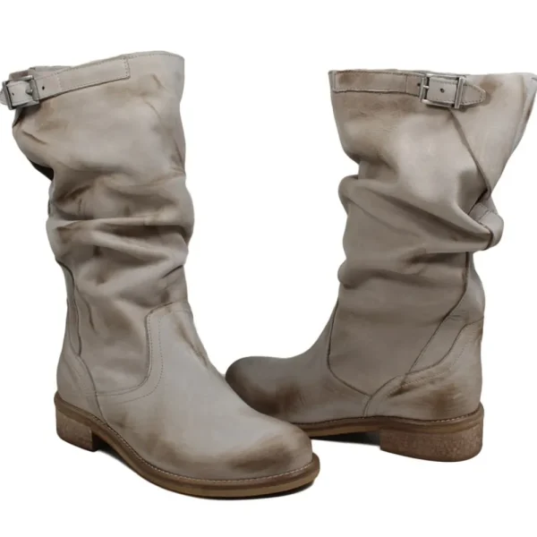 Stivali Estivi | Bikers Estivi | In Time Stivali Estivi Biker Boots "Soul/M" - Taupe