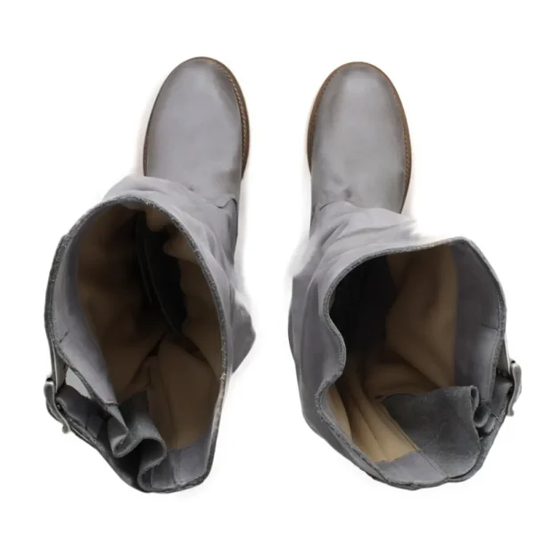 Stivali Estivi | Bikers Estivi | In Time Stivali Estivi Biker Boots "Soul/M" - Grigio
