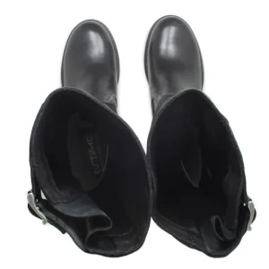 Stivali Estivi | Bikers Estivi | In Time Stivali Estivi Biker Boots "Soul/M" - Pelle Nero