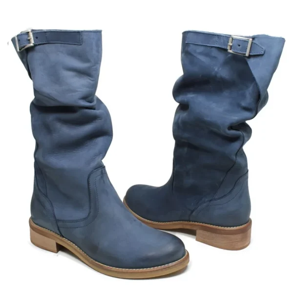 Stivali Estivi | Bikers Estivi | In Time Stivali Estivi Biker Boots "Soul/M" - Jeans