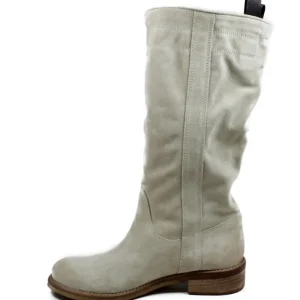 Bikers Estivi | Stivali Estivi | In Time Stivali Scamosciati "309B" - Beige