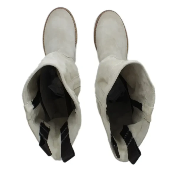 Bikers Estivi | Stivali Estivi | In Time Stivali Scamosciati "309B" - Beige